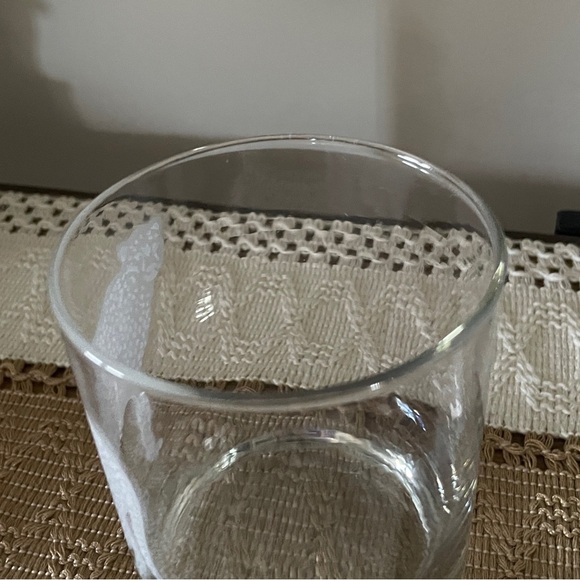 Vintage Georg Jensen Etched Cheetah Clear Glass Whiskey Cocktail - Picture 6 of 9